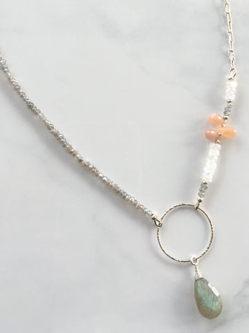 Sterling Aglow Necklace
