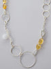 Citrine Circular Necklace