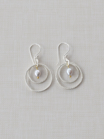 Silver Hoops